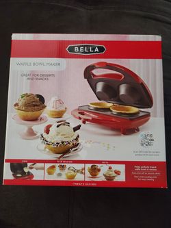 Bella Waffle Bowl Maker *New*