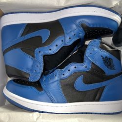Jordan 1 High Marina Blue Size 7Y