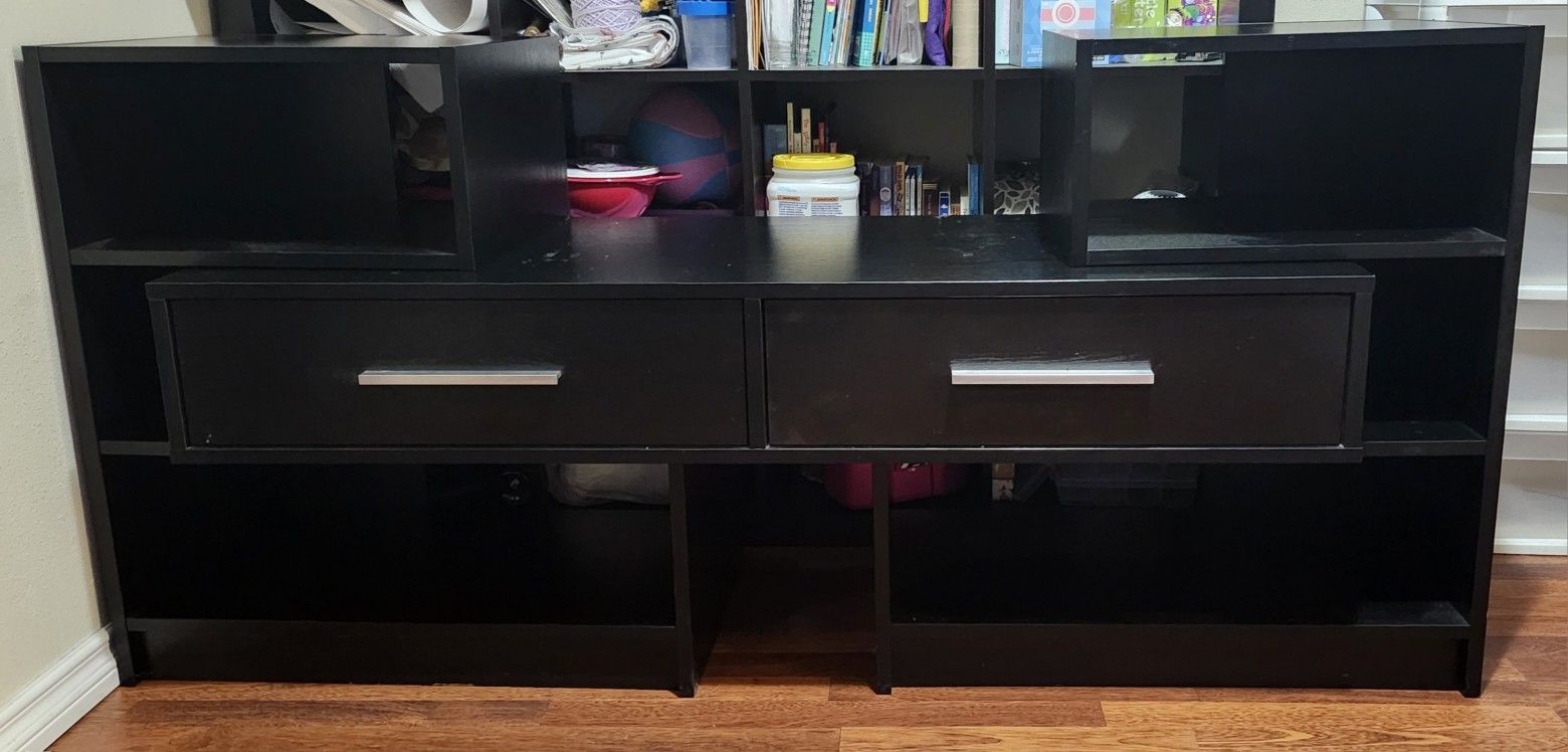 Expandable Entertainment Center/Bookcase