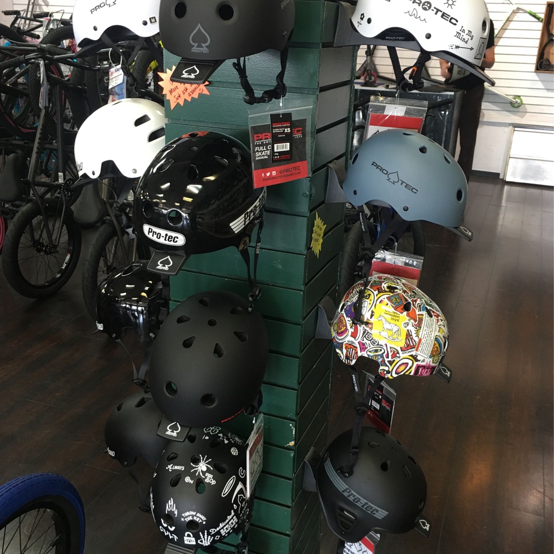 Pro-Tec Bicycle, Skate, Scooter Helmets In Stock!!