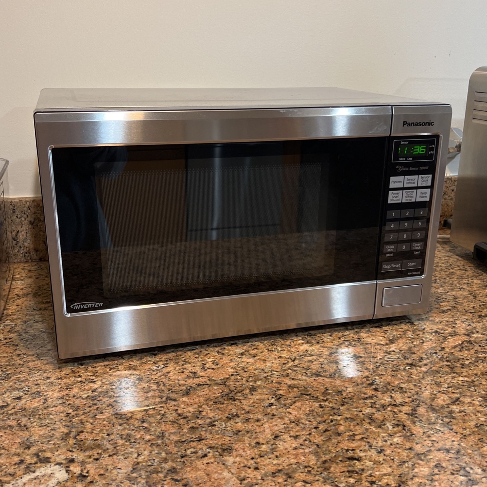 panasonic inverter microwave genius sensor 1200w