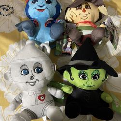 Official wizard Of Oz Plushies