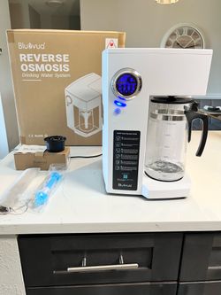 Bluevua RO100ROPOT Countertop Reverse Osmosis Water Filter – Like New