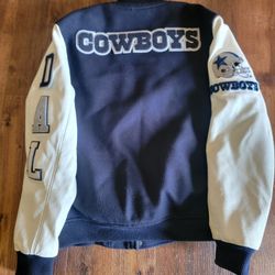 Cowboys Letterman Jacket Xl 