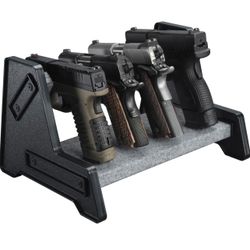 Handgun holder for safe Gun Rack 