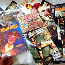 17 MARVEL COMICS IRON MAN VINTAGE COLLECTIBLE COMIC BOOKS