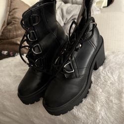 Black boots
