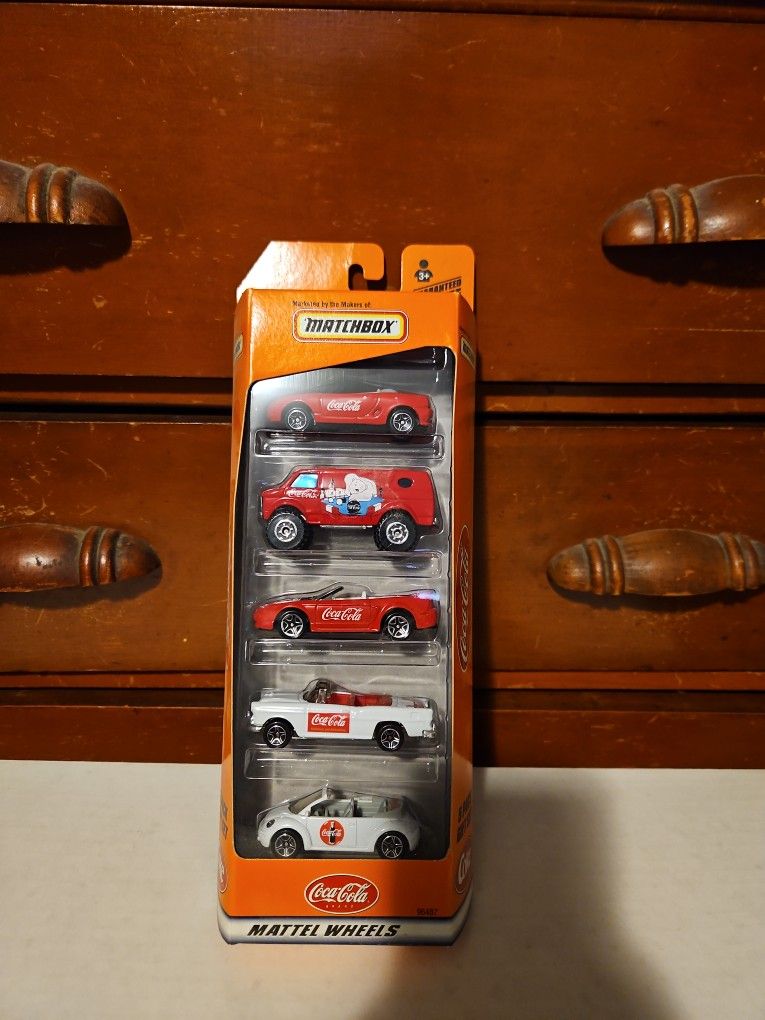 1999 Matchbox 5 Pack Coca Cola