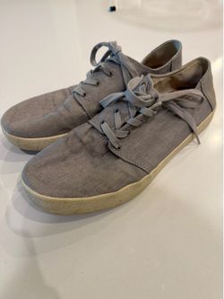 Toms Men’s Gray Casual Shoe, size 10.5