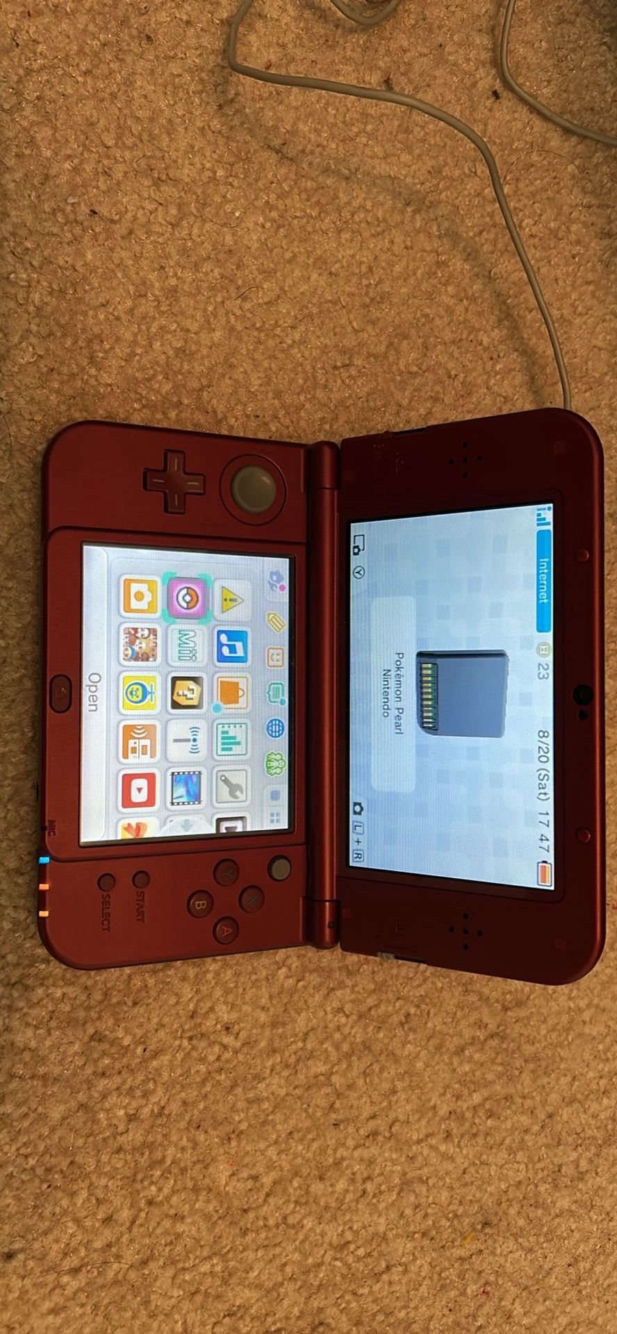 Nintendo 3DS XL Red