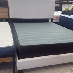 Queen Upholstered Bed Was $399 Now $169