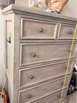 Gray dresser