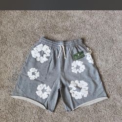 Grey Denim Tears Shorts