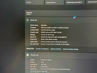 PC with monitor, keyboard, and mouse included