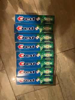 Crest toothpaste all for $20