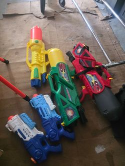 Kids Toy Gun Bundle – Water Guns & Laser Tag Set