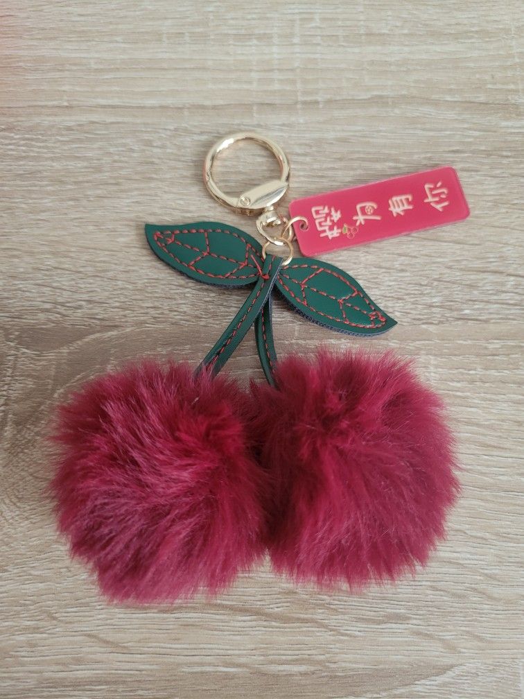 Cherry Bag Charm/Keychain 