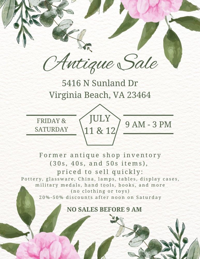 Antique Sale