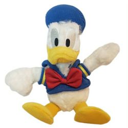 Donald Duck Plush 10" vintage Walt Disney World 2k