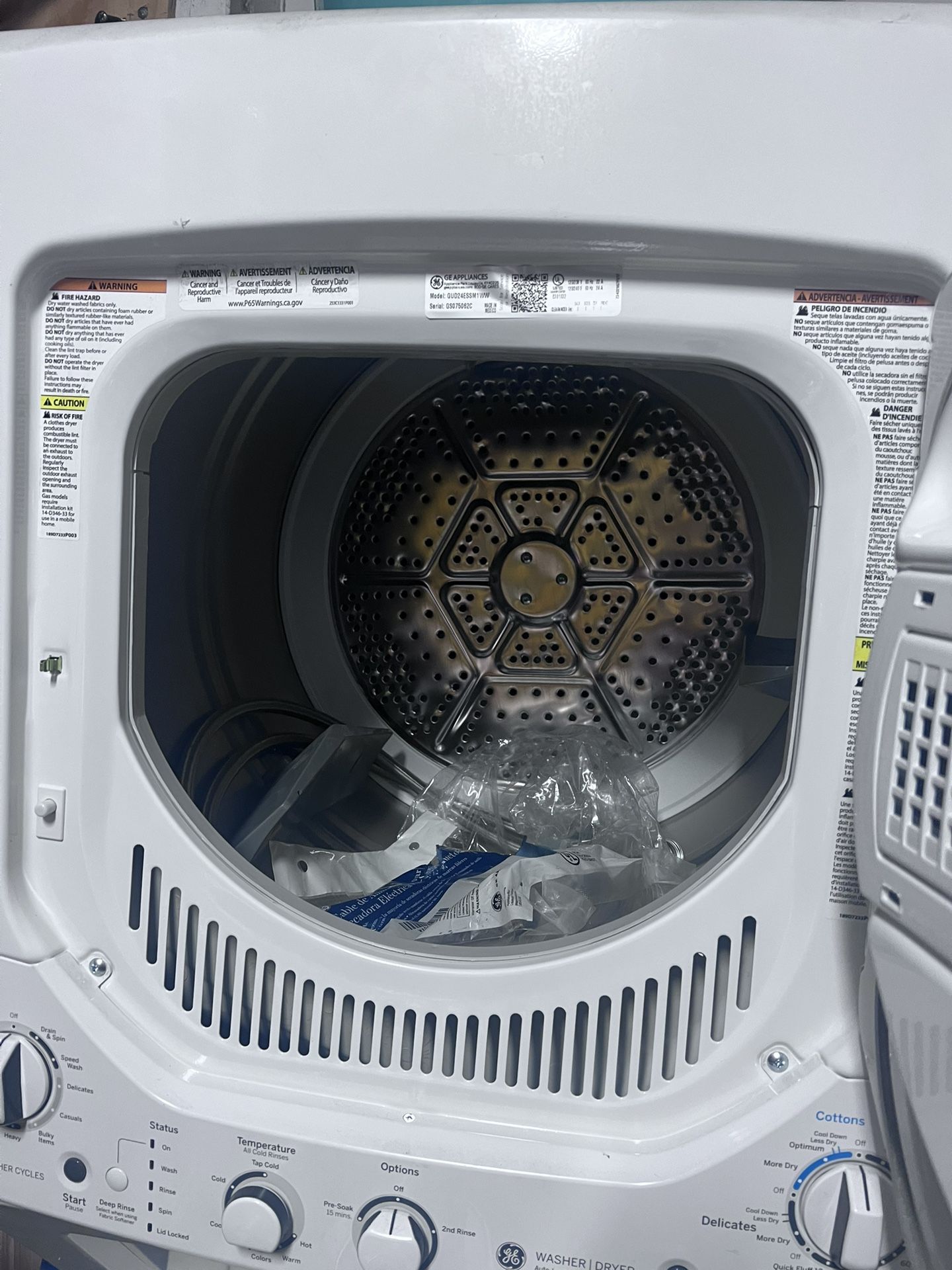 Washer / Dryer combo