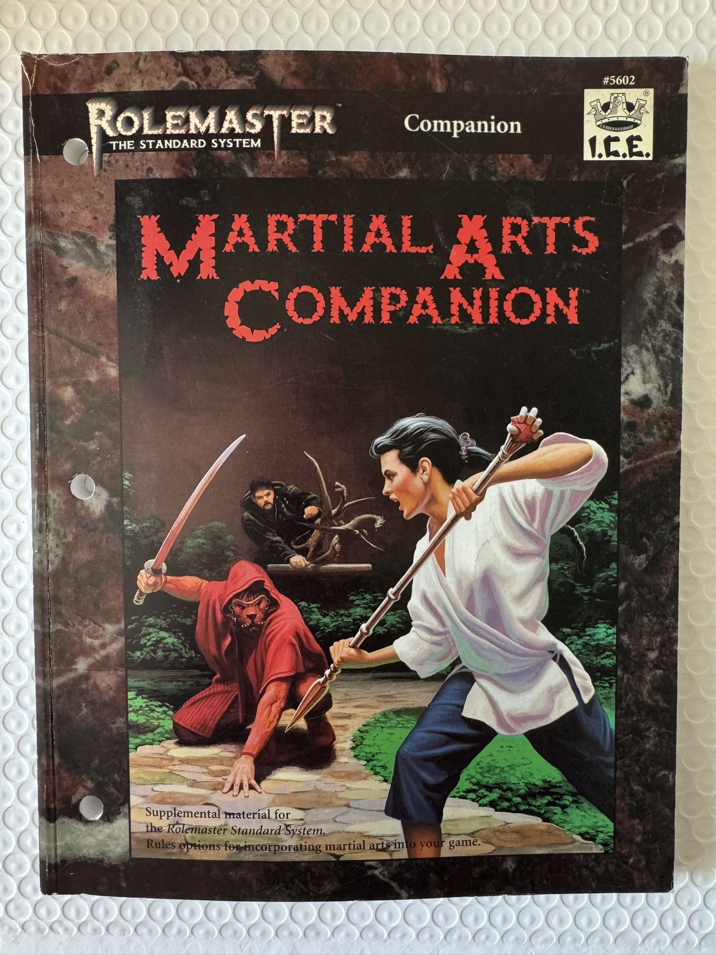 Martial Arts Companion (Rolemaster #5602) Steve Danielson - First Edition