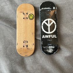 2 Fingerboard Decks 