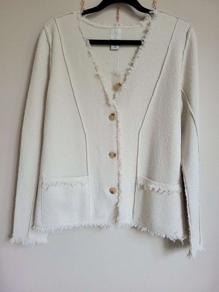 JOIE brand Fringe Details Jacket/blazer Size Med