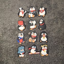 Penguin Croc Charms 