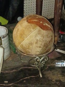 1920's - 30's A.G. Spalding & Bros. Leather Medicine Ball