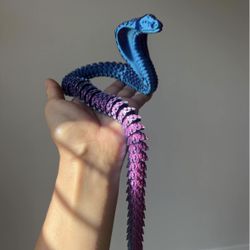 Articulated cobra snake