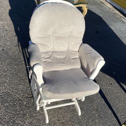 Nice Gray Rocking Chair