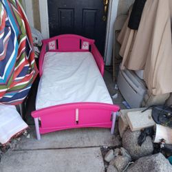 Kids Toddler Bed With Matress 