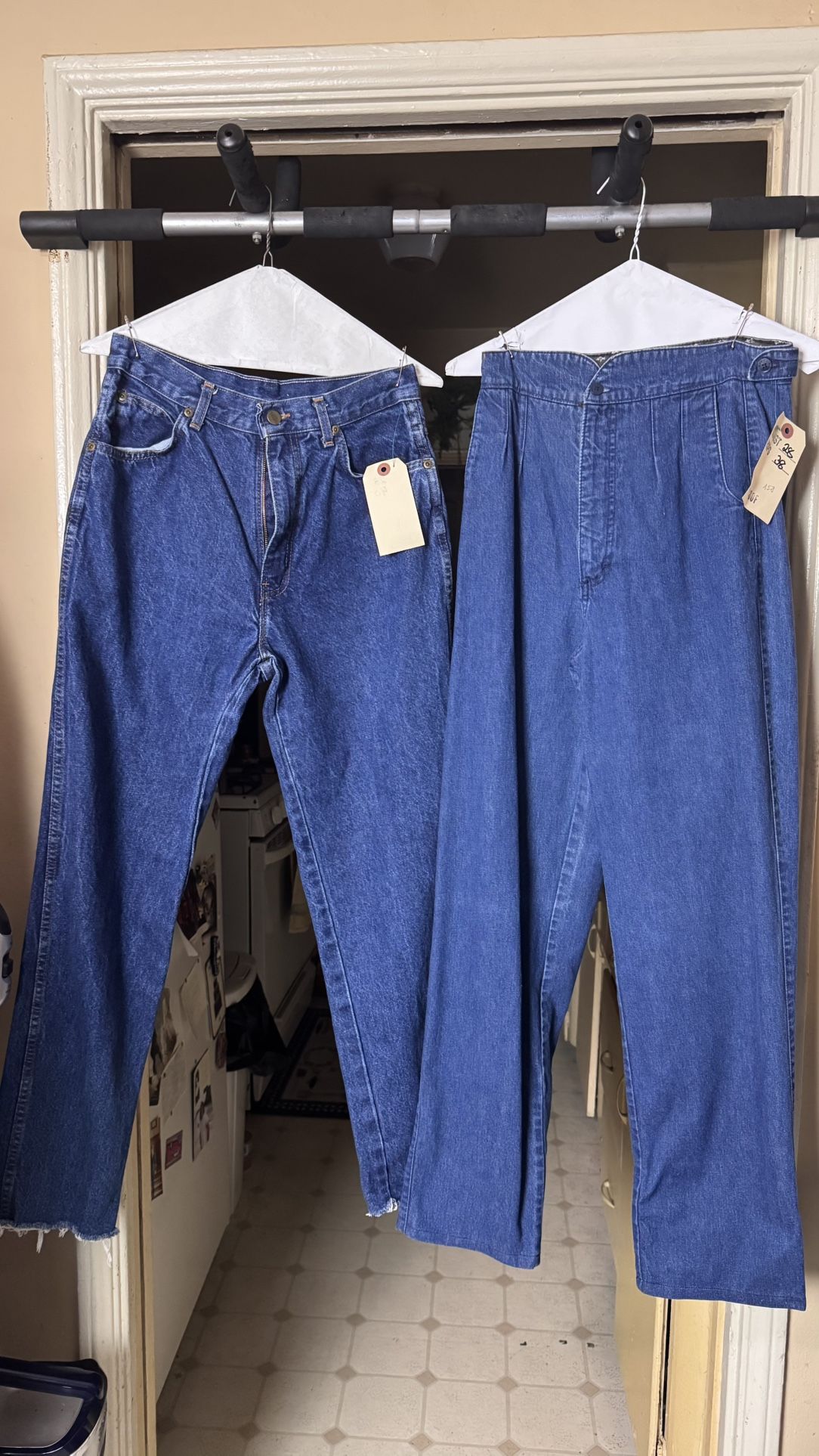 Blue Vintange Jeans 1980E Size L