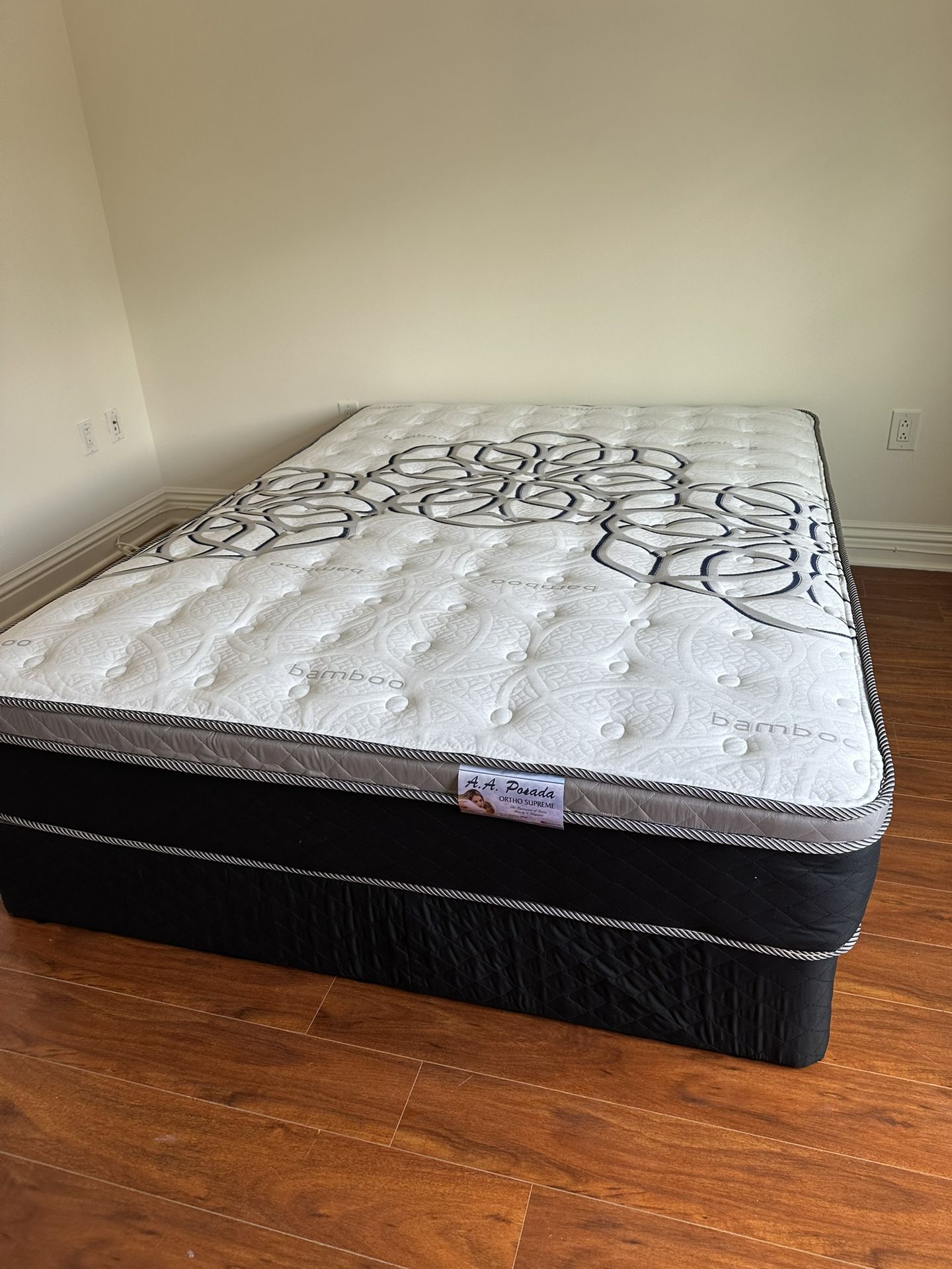 Full Size Mattress Pillow Top 12” Thick. All Sizes Available. Same Day Delivery