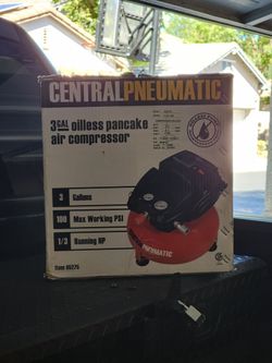 Pneumatic air compressor