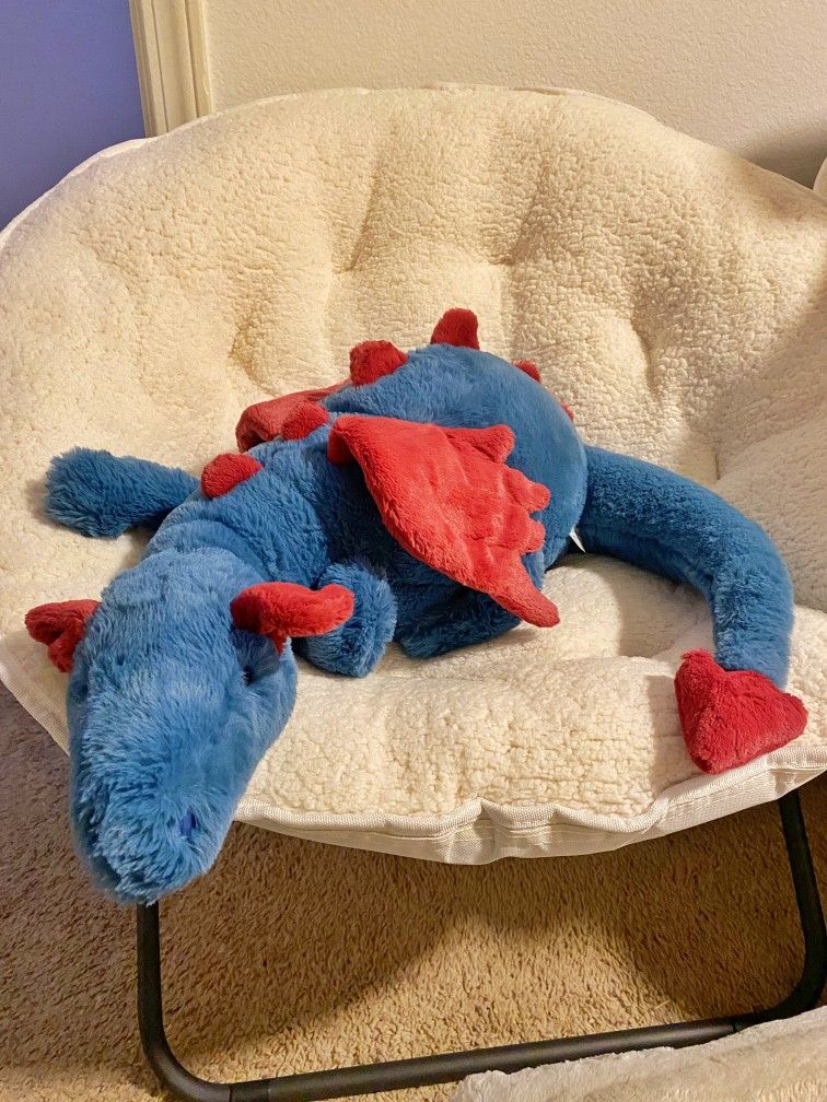 Huge Rare Dexter Dragon JellyCat BIGGEST