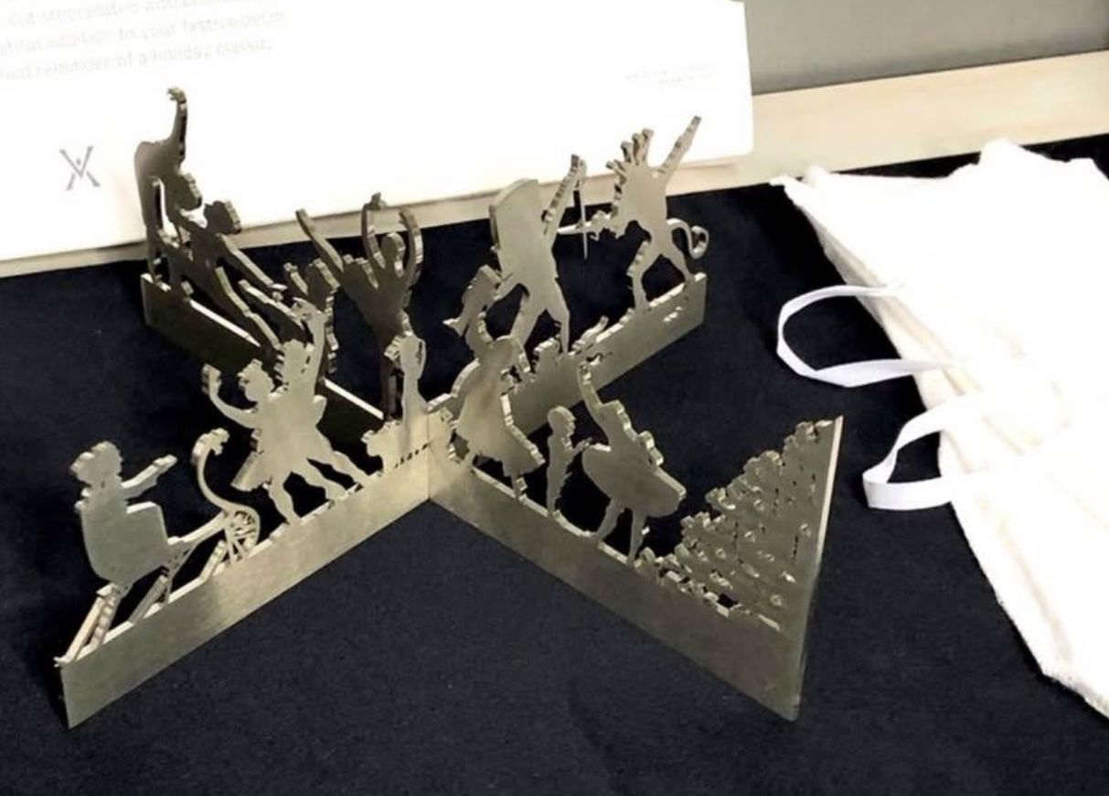 Valerie Atkisson Christmas Nutcracker Suite Ballet Tabletop