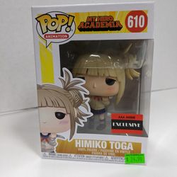 Funko Pop #610 My Hero Academia Himiko Toga AAA Exclusive