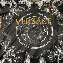 Italy Versace Jersey And Real Madrid Jersey 