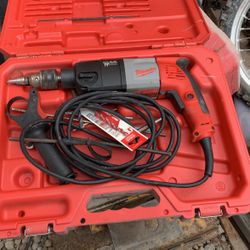 Milwaukee hammer drill nine amp