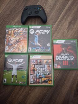 Xbox control & games