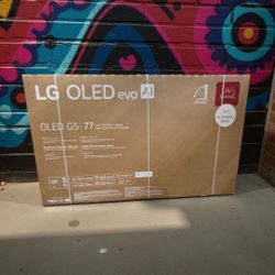 77 “ LG Smart 4K EVO OPED HDR 165HZ 77G5 G5 Tv