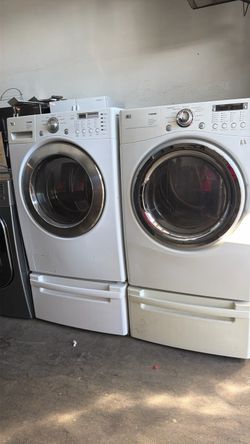 LG TROMM set of washer and dr