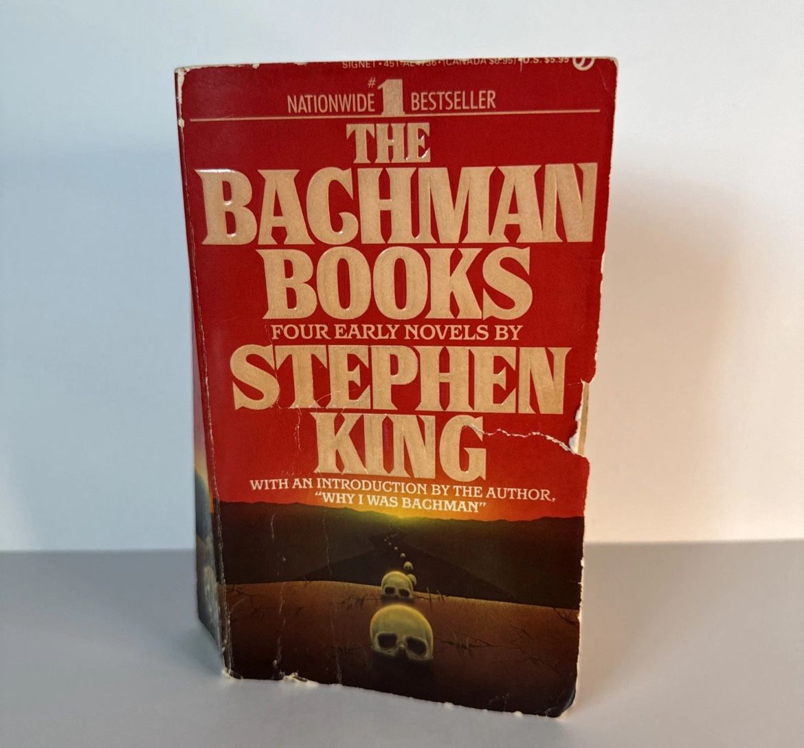 THE BACHMAN BOOKS Stephen King Four Early Novels 1st Printing 1st Signet RAGE