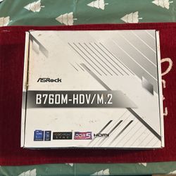 ASRock B760M-HDV/M.2 Motherboard