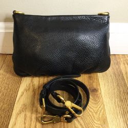 Classic q leather crossbody bag Marc by Marc Jacobs Black in