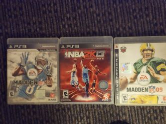 3 Play Station 3 Games