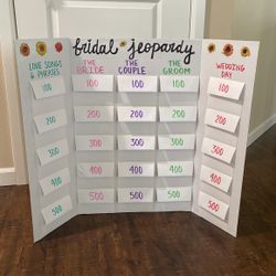 Bridal Shower Jeopardy 