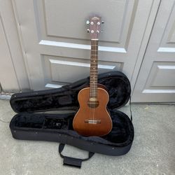 Tenor Ukulele Electric Acoustic . Wooden. 25 Inch Long   New 