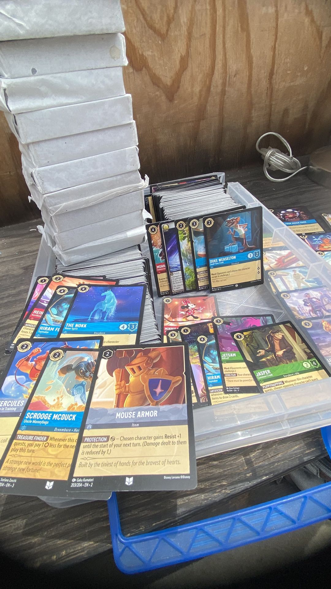 Lot Of Disney Lorcana Trading Cards